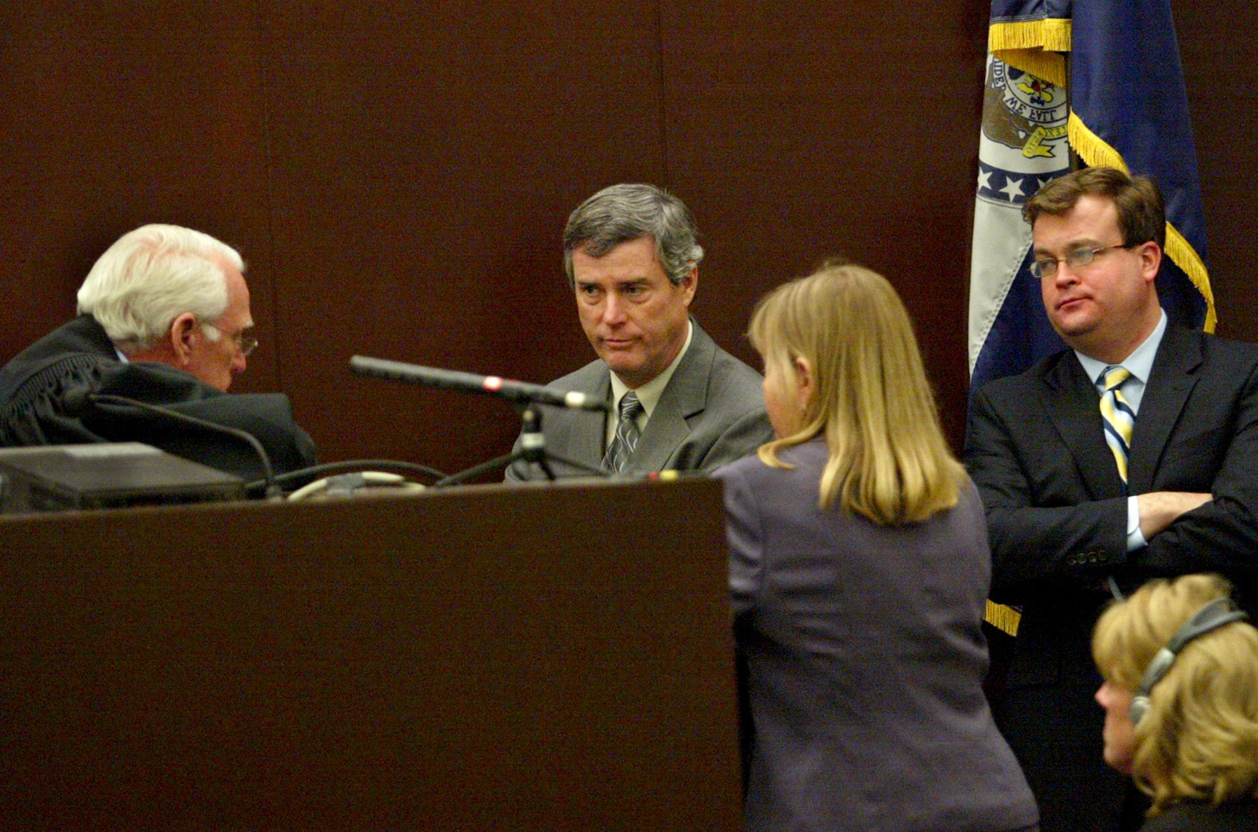St. Louis County Prosecuting Attorney Robert P. McCulloch at Johnson trial